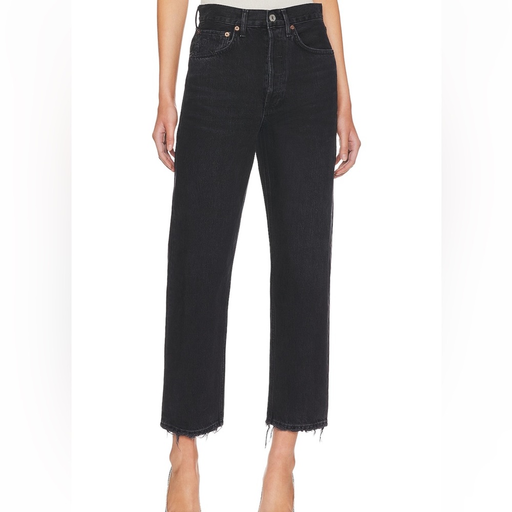 Agolde 90s Crop in Tar Size 25